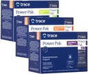 Trace Minerals Power Pak Multivitamin y Packets Multimineral - Electrolyte Support - 1200 mg Vitamin C Plus 70 Orange Blast, Lemon Lime y Acai Berry Variety - 90 Packets
