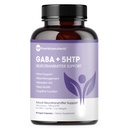 Puro 5-HTP (5-Hydroxytryptophan) Plus suplemento GABA - para el sueño, la gestión de la tensión del humor - 60 cápsulas de verduras