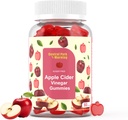 Apple Cider Vinegar Gummies 1000mg,ACV Suplemento para Detox & Cleanse,Suger Free and Non-GMO - 60 Gummies