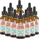 Liposomal Glutathione Liquid 2000MG – Antioxidante Detox Suplemento para Mujeres &amp; Hombres, Defensa del envejecimiento, Función del hígado &amp; Energía, con ácido hialurónico + Aloe Vera + Vitamina C, Natural &amp; Vegan, 20 FL.OZ