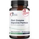 Diseños para Plantas de Salud Fórmula Digestiva - Vegetariana Digestiva Enzymes Suplemento - Gut Apoyo con Hemicellulase, Protease + Más - Mayo Apoyo Gas ocasional + Bloating (90 cápsulas)
