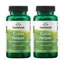 Swanson Colon Helper - promueve la salud digestiva utilizando Vervain, Goldenseal Root, Slippery Elm Bark &amp; More - Herbal Supplement Aiding Healthy Eliminations - (60 Capsules) (2 Pack)