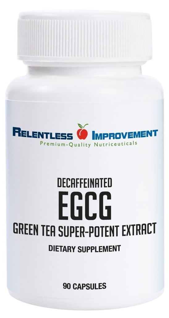 EGCG Green Tea Extract 90 Capsules 670mg Extracto Por Capsule Estándarizado a Alta Potencia 98%+Polyphenols 60% EgCG Very Low Caffeine Gentle On Digestive System