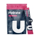 UCAN Hydrate Electrolyte Drink Mix (Berry, 12 Stickpacks) Sugar-Free, Keto-Friendly, Vegan, Non-GMO, Gluten-Free Electrolyte Powder with Potassium &amp; Magnesium for Runners & Athletes
