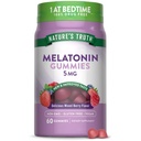 La verdad de la naturaleza Melatonin Gummies 5mg ← 60 Conde ¦ Mixed Berry Flavor  Vegan, Non-GMO &amp; Gluten Free Supplement