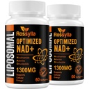 1300 MG Liposomal NAD+ Suplemento Silencio Highest Absorption  Purest NAD Suplemet to Boost NAD+ Effetively ¦ Boosting NAD+ Suplemento para la derrota envejecida, energía celular, longevidad