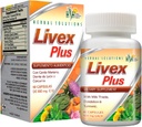 Herbal Solutions Livex Plus Suplemento Natural para la lisa del hígado. Ayuda a mejorar un hígado desintoxicación y salud digestiva.