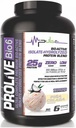 Prolive Bio6 Suplementos 25gr de Ultra Complete Premium, Bio-Active, Isolate-Hidrolyzed Protein Blend con Whey Protein Concentrated, Low Carb, Zero Sugar y 5g BCC - Piña Colada Flavor - 6 LBS Total