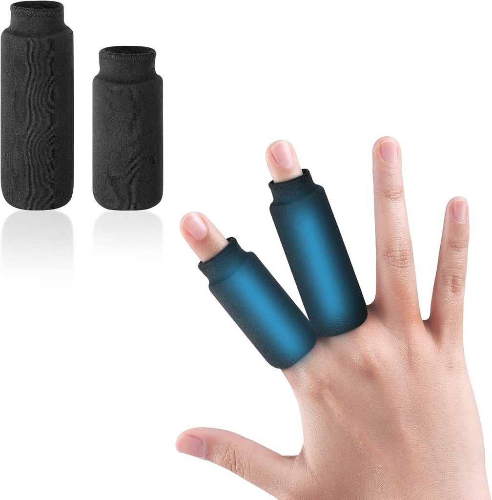 Pantalones de hielo fino 2 Paquetes de hielo para Fingers, Thumbs &amp; Toes Terapia fría caliente para la artritis, Tendinitis, el dedo del desencadenante y el dedo hinchado negro