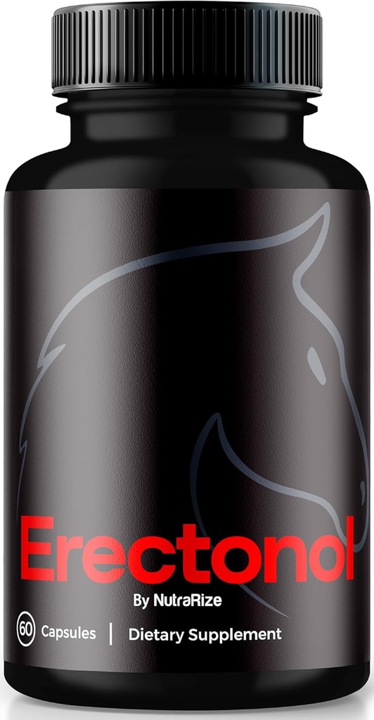 Erectonol Capsules for Hombre, Erectonol Male Dietary Supplement, Daily Formula for Men's Wellness and Peak Performance, Advanced Formula Pills for an Active Lifestyle, Pastillas Reviews (60 Capsules)