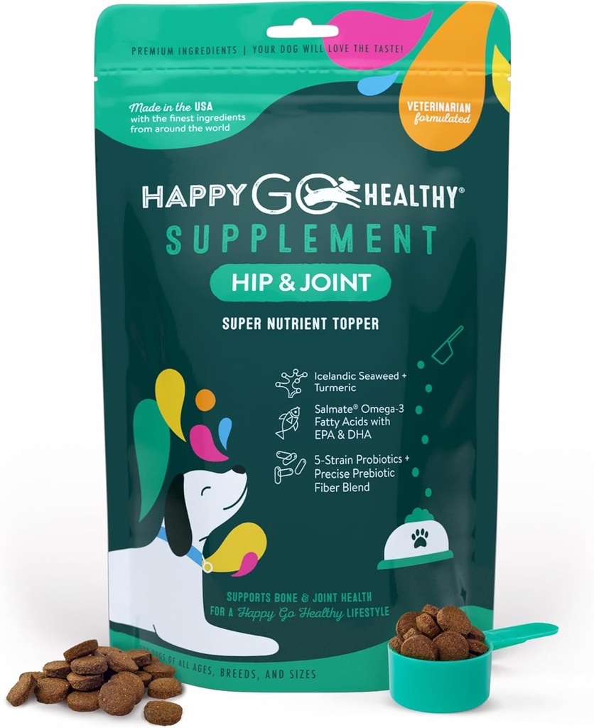 Hip &amp; Joint Supplements for Dogs ← Ayuda a la salud conjunta &amp; Mobility Support for Recovering and Senior Dogs