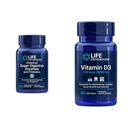 Ampliación de vida 60-Count Super Digestive Enzymes & 5000 UI Vitamina D3 cápsulas para la digestión, hueso, cerebro, salud inmune