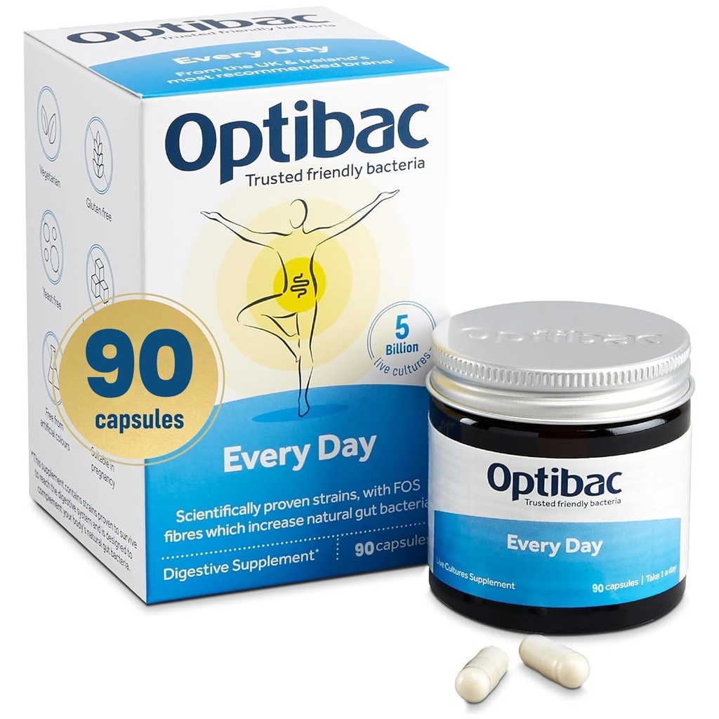 OPTIBAC Bienestar diario, 180 TC