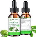 Soursop Bitters Liquid, Organic Pure Soursop Leave and Fruit Extract w. Multivitamina gotas mordedores vivos naturales P. Soursop Oil Edible for Immune & Energy, Antioxidant, Colon Liver Detox, Gut Health