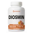 Pure Diosmin 1000mg Complex Fórmula, 150 cápsulas, Citrus Bioflavonoids Rich Fruit Extract, 100% Vegetariano, No Gluten Free Diosmin Supplement