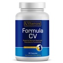 Rx Vitaminas Fórmula CV - Capsulas de Berry Hawthorn con Taurine para perros &amp; gatos - Suplementos de salud cardíaca mejorados con magnesio y potasio - Vitaminas de perros mayores y vitaminas de gatos mayores - 90ct