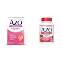 AZO Dual Protection ¦ Urinary + Vaginal Support* ⋅ Prebiotic Plus Clinically Proven Women's Probiótico Silencio Comienza a trabajar dentro de las 24 horas latitud No-GMO ← 30 Conde & Cranberry Urinary Tract Health Supplement