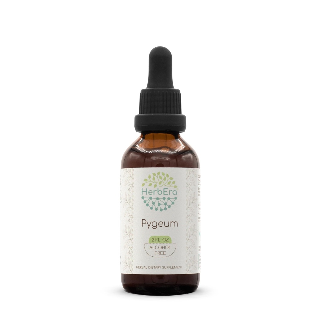 Pygeum B60 Extracto herbario libre de alcohol Tintura, Pígeo salvaje súper concentrado (Pygeum Africanum) (2 fl oz)