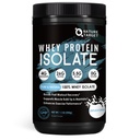 NATURE TARGET Desflavored Whey Protein Isolate - 26g Protein, 0g Sugar, Keto Friendly - No rBGH, Grass Fed - Perfect for Coffee, Baking & Smoothies - 1.10 LB (16 Servings)
