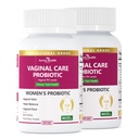 Vaginal Probiotics for Women pH Balance with Prebiotics - 60 Billion Womens Probiotic for Vaginal Flora, Odor, Yeast & Digestive Health with Saffron, Cranberry, Vegan " Non-GMO TEN 180 Caps
