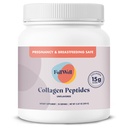 FullWell New Hydrolyzed Collagen Peptides, Breastfeeding &amp; Pregnancy Safe Grass-Fed Collagen Powder for Women, 15g Unflavored Collagen, 30 Servings