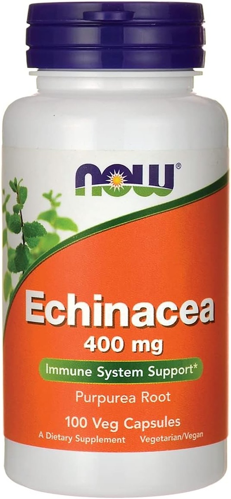 Ahora Alimentos Echinacea Root Purpurea 400mg 100 Caps