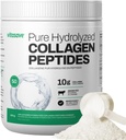 Collagen Peptides Powder – 10g Collagen hidrolizado por Serving – Desarrollado, alimentado con hierba, Keto Friendly – Skin, Hair, Nails & Joint Support – 500g