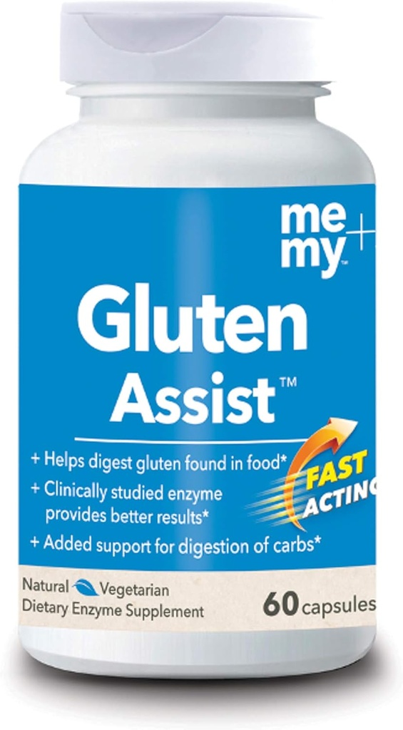 Yo y Mi - Ayuda a Gluten, Ayudando a dar Gluten la bota, 60 cápsulas