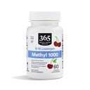 Mercado completo de alimentos, Metil B-12 1000 MCG Cherry Lozenge, 60 CT