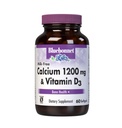 Calcio libre de leche de Bluebonnet 1,200 mg más vitamina D3 400 UI - alta potencia, absorción máxima fuerte huesos saludables &amp; suplemento de apoyo a la salud inmune, libre de gluten, libre de lácteos, 60 Softgels