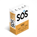 SOS Hydration Electrolyte Powder Stick Packs ← Bajo Azúcar ← Rehidratación rápida Hecho en EE.UU.