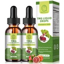 TMG Supplements 1000MG - Trimetilglycine Liquid Drops, Betaine High Absorption, Supports Methylation, Liver Wellness & Cognitive, Non-GMO, Vegan, Blood Orange Flavor, 1 Fl.Oz (2 Pack)