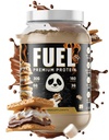 Laboratorios de Bio Subterráneo Panda Fuel Premium Protein Whey,Hydrolyzed Collagen,Casein,Probióticos, Enzymes, Keto Friendly, Time Release, 25 Servings (2.5 Pound, Campfire S'Mores)