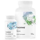 THORNE - Relájate " Detox Bundle - PharmaGABA y Glycine Combo para el alivio de estrés " - 60 a 125 Servimientos