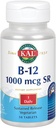 KAL B-12 1000 mcg Sustained Release ← Metabolismo Saludable, Energía, Nerve &amp; Red Blood Cell Support ← Vegetarian ← Lab Verified ← 50 Tablets