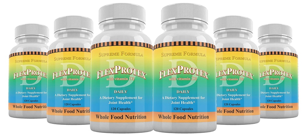 Salud diaria, Flexprotex D 6 botellas 720 cápsulas