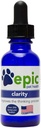 Claridad - Todos los suplementos líquidos naturales para mascotas viejas o pequeñas que mejoran la cognición - fácil de usar - mal sobre la cara y poner en alimentos " agua (Dropper, 2 onzas)