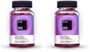 IGK Biotin Hair Gummies 10,000mcg Biotin (60 Conde), Strawberry Flavored, Hair Growth Supplement Gummies for Healthy Hair, Skin & Nails, Vegan, Help Combat Hair Loss & Thinning (Pack of 2)