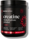 SMARTERNUTRITION Creatine Monohydrate Powder, 5000mg (5g) Por Serving - Creatine Powder for Women & Men, Unflavored, Pre-Workout & Post Workout Support for Muscle Mass & Hydration [100 servicios]