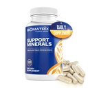BioMatrix Suplemento Mineral para Hombres y Mujeres, Minerales Chelated ← Libre de Hierro, Calcio, Magnesio, Cobre, Zinc, Vitamina D, Iodine ← Veggie Caps, 30-Day Supply