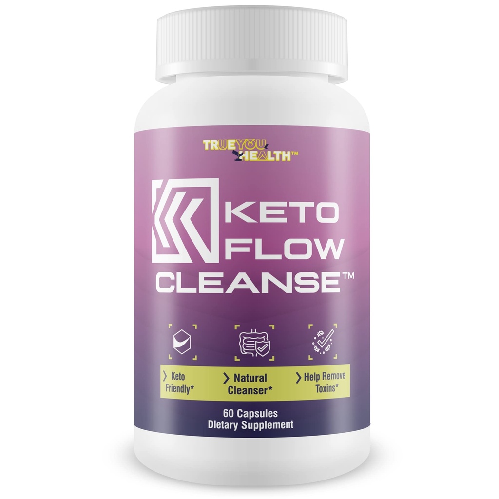 Keto Flow Cleanse - Asistencia para la limpieza natural - Residuos " Eliminación toxina - Acai Cleanser Keto Pills with Probiotics - Keto Detox Colon Cleanser to Support Energy, Ketosis, " Digestive Health