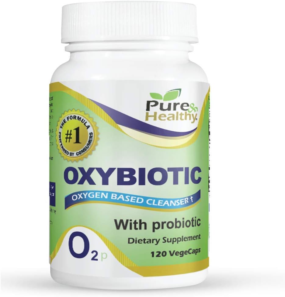 Puro limpiador de colon de oxígeno saludable (120)