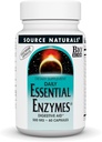 Fuente Naturales Esencial Enzimas 500mg Bio-Alineados Múltiples Enzyme Suplemento Herbal Defense for Digestion, Gas, Constipation & Bloating Relief - Supports Immune System* - 60 cápsulas vegetarianas