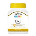 21st Century B-1 Tabletas, 100 Mg, 110 Conde