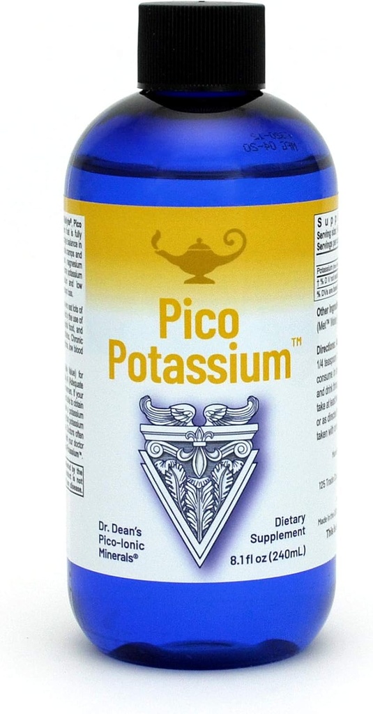 RnA ReSet Pico Potasio – Suplemento de Potasio Líquido para Absorción Alta, 8.1 Fl Oz (1-Pack)