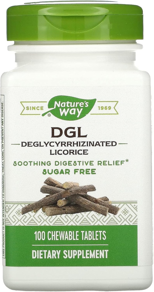 Camino de la Naturaleza, DGL (Sin Fructosa), 100 Tablas Chewable