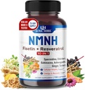 NMNH 10-in-1 – Fisetin, Resveratrol, Spermidine, Elderberry, Ashwagandha, Echinacea, Ginger, Turmeric – Healthy Aging & Vitality Support – 150 cápsulas – Made in USA