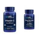 Extensión de la vida Vitamina C &amp; Quercetina Phytosome Plus Multivitamina con 25+ Vitaminas, Minerales & Extractos - 250 Tabletas, 60 Tabletas