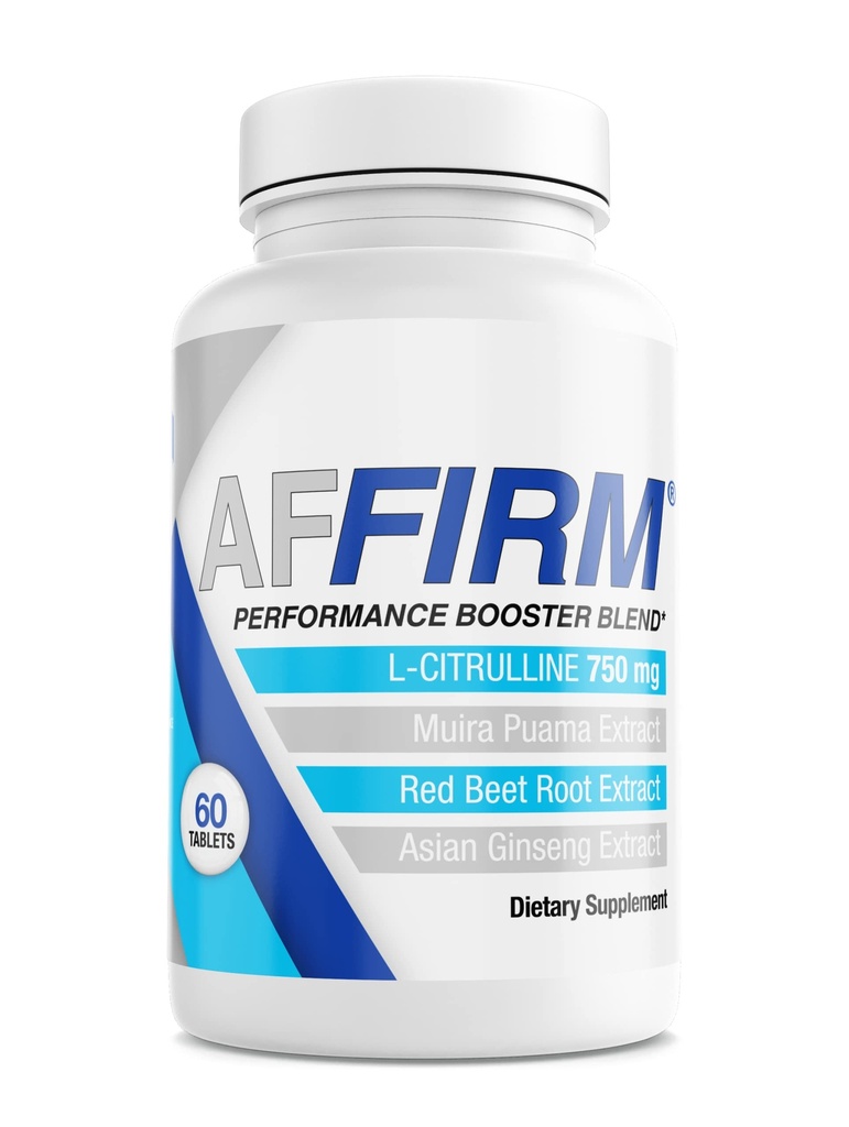 Affirm Science L-Citrulline Dietary Supplement 750mg 60 Tablets ¦ Circulation and Male Performance Silencio Creado por el Dr. Judson Brandeis