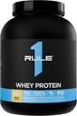Regla 1 Whey Protein – 24g Proteína de acción rápida de todas las fuentes con EAAs ocurridas naturalmente " BCAAs para la recuperación del entrenamiento o cualquier uso en cualquier momento (5 libras*, Crema de Banana)